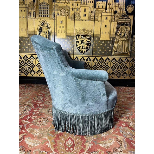 Napoleon Iii Crapaud Sofa For Sale - Image 4 of 8