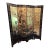 Mid-20th Century Chinese Export/Coromandel Screen With Embossed Details For Sale