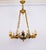 Antique French Empire Style Gilt and Patina Bronze Chandelier, 1960s For Sale - Image 12 of 17