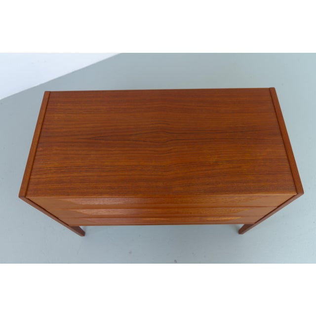 Wood Danish Teak Chest of Drawers No34 by Kai Kristiansen for Aksel Kjersgaard, 1960s. For Sale - Image 7 of 18