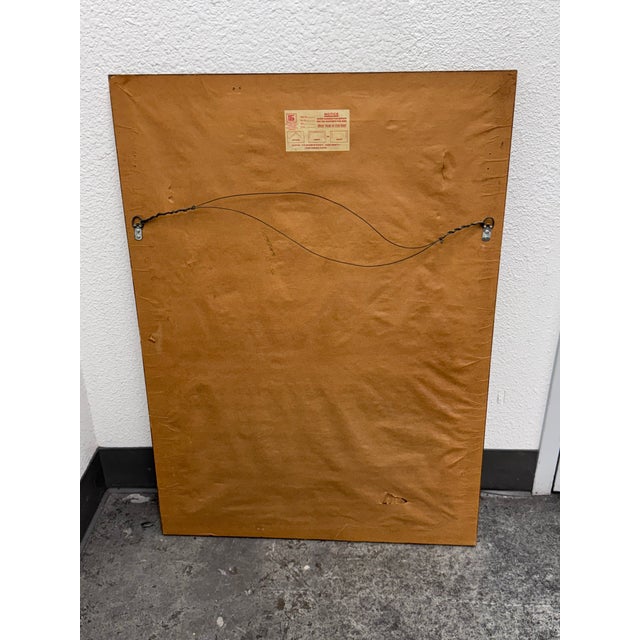 Art Deco Decorative Arts, Inc Gold Framed Wall Mirror For Sale - Image 3 of 12