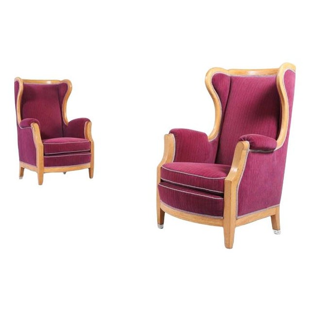 Lounge Chairs by Oscar Nilsson, 1960s, Set of 2 For Sale - Image 13 of 13