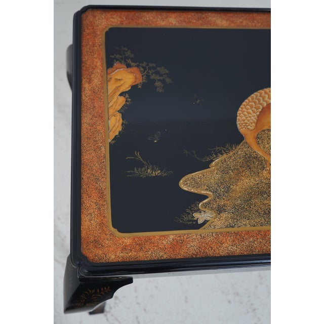 Baker Stately Homes Chinoiserie Tea Table For Sale - Image 10 of 12