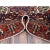 1950 8'7"x11'2" Turkey Red Wool Vintage Persian Bakhtiari Hand Knotted Oriental Rug For Sale - Image 9 of 12