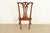 Baker Furniture Style Chippendale Carved Mahogany Side Chair or Dining Chair For Sale - Image 12 of 13