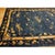Royal Blue Blue Floral Bird Chinese Peking Knotted Room Size Blue Wool Antique 1920s Rug For Sale - Image 8 of 9