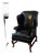 Rare No. 200 Bicentennial Limited Edition Leather Wingback Chair by Leathercraft-Hickory Nc. Excellent Condition For Sale