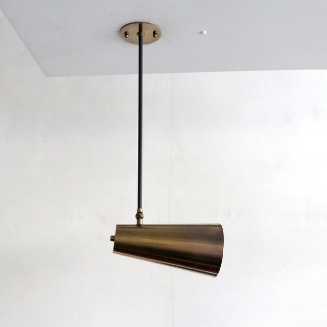 Copa™ Brass Ceiling Lights by Gallery L7 For Sale In Los Angeles - Image 6 of 10