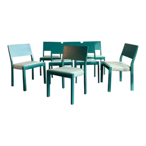 1950s Set of 8 Mid-Century Modern Dining Chairs by Thonet