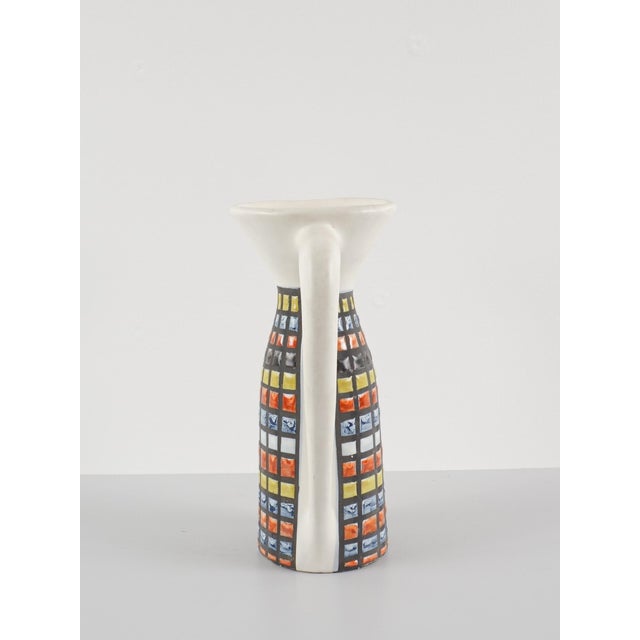 Ceramic Ceramic Orangeade Service with Pitcher and Mazagrans by Roger Capron, 1950s, Set of 7 For Sale - Image 7 of 12
