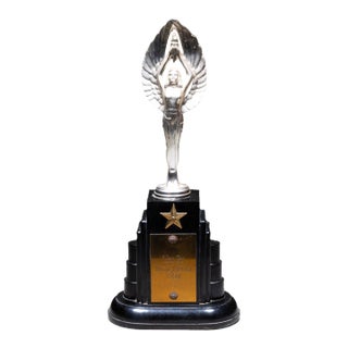 Vintage Trophy With Bakelite Base c.1950 For Sale