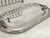Metal Antique English Silver Plate Toast Rack With Tray For Sale - Image 7 of 9