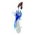 Alessandro Barbaro 20th Century Italian Murano Art Glass Cockatoo Bird Sculpture For Sale