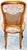 1920s French Balloon Back Caned Toile Dining Chairs- Set of 4 For Sale - Image 9 of 10