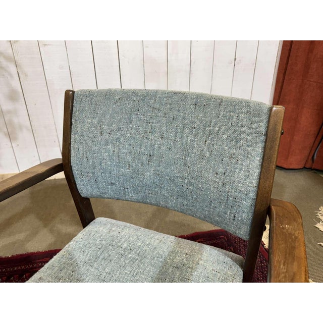 Brown English Teak Armchairs, 1970s, Set of 2 For Sale - Image 8 of 15