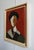 Contemporary Yin Yang, Contemporary Geometric Portrait Oil Painting, Framed by Sophie Dumont For Sale - Image 3 of 8