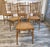 Chinoiserie 19th C. Faux Bamboo & Cane Ballroom Chairs - Set of 6 For Sale - Image 3 of 18