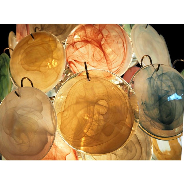 Vintage Italian Murano Chandeliers, 2000s, Set of 2 For Sale - Image 13 of 18