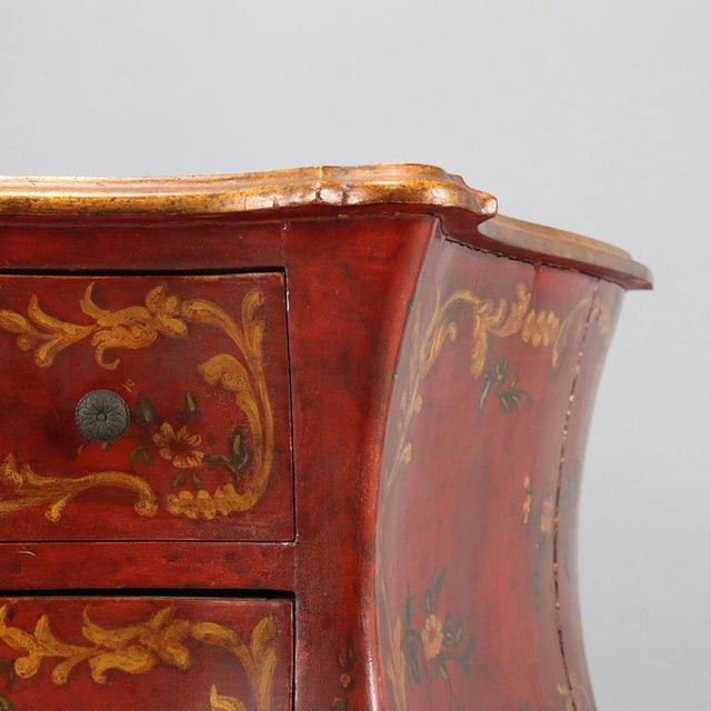 Small Venetian Baroque Style Chest of Drawers For Sale - Image 3 of 10