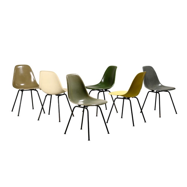 DSX Side Chairs by Charles and Ray Eames for Herman Miller, 1960s, Set of 6 For Sale - Image 18 of 18