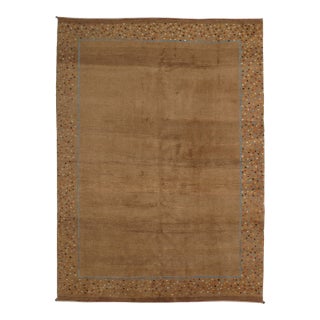 Hand-Knotted Persian Tribal Gabbeh Rug 7'7" X 10'6" For Sale