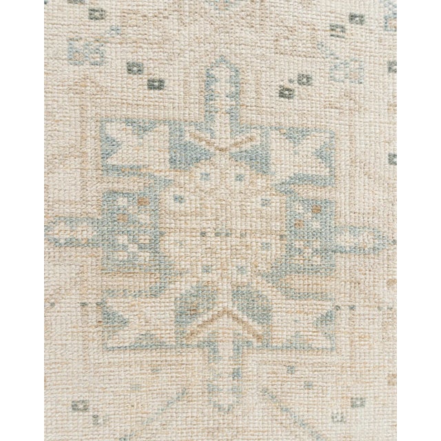 1940s Vintage Heriz Runner 1'10 X 12'8 For Sale - Image 5 of 7