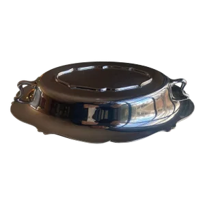 Vintage Lesco Epc Silver Plated Covered Dish