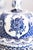 Large Mid-Century Dutch Delft Lidded Ginger Jars Vases - A Pair For Sale - Image 12 of 14