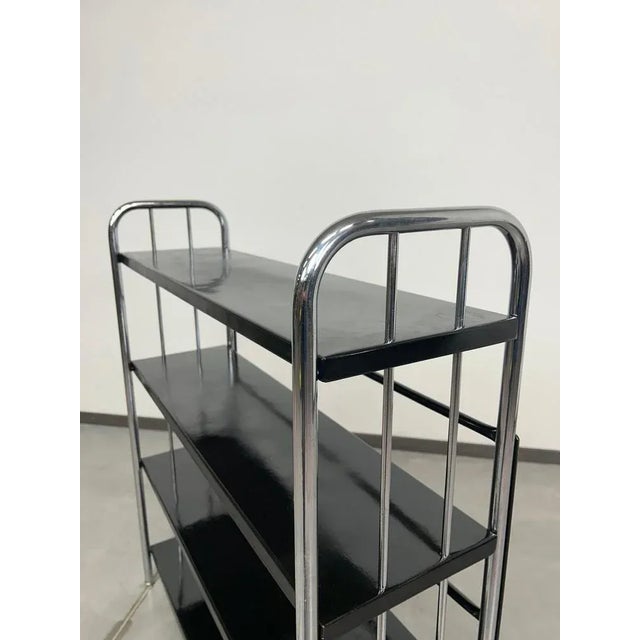 Tubular Steel Bauhaus Shelf, 1930s For Sale - Image 8 of 11
