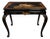 Baker Chinoiserie Lacquered Side Table With Gilt Detailing For Sale
