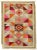 Vintage Turkish Colorblock Rug - 03'02 X 04'01 For Sale - Image 9 of 9