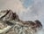Cabin Vintage Mountain Lake Oil Painting by Joachim Lemke For Sale - Image 3 of 6