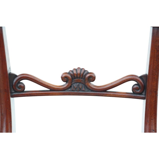 Antique Mahogany Dining Chairs, 1825, Set of 8 For Sale - Image 9 of 11