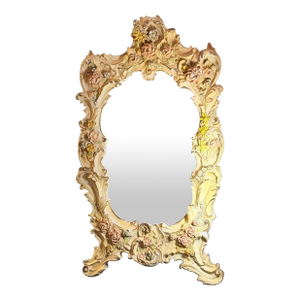 Vintage Finesse Originals Ornate Rococo Floral Wall Mirror