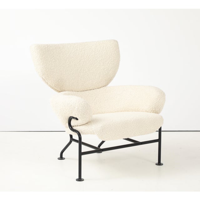 Metal Franco Albini "Tre Pezzi" Pl19 Armchair, Italy, 1960s For Sale - Image 7 of 9