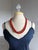 Two nearly identical natural red coral necklaces. A genuine pair with hand-knotted construction, circa 1970s. The perfect...