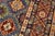 Boho Chic Kazak Light Blue/Red Wool Rug - 10'1''x13'10'' For Sale In New York - Image 6 of 10