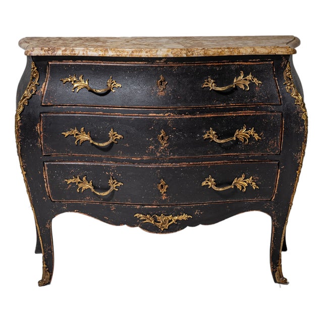Baroque-Style Chest of Drawers, 1900s For Sale