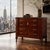 Charles X Italian Venetian Mahogany Commode with Portoro Marble Top, 1830 For Sale - Image 10 of 12