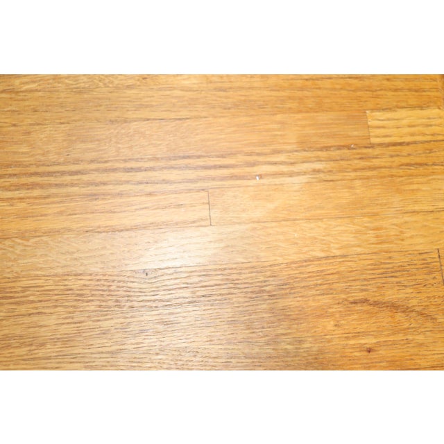 Mid 20th Century Butcher Block Dining Table For Sale - Image 9 of 10