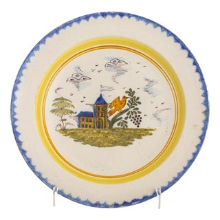 19th Century Earthenware Plate For Sale