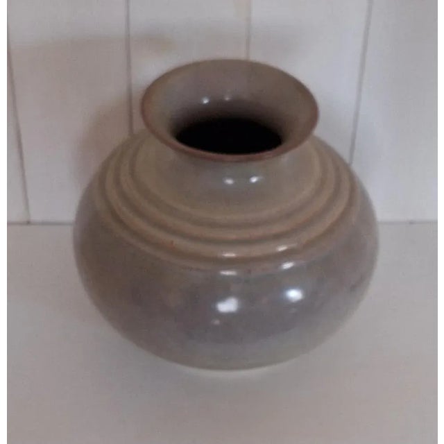 Vintage German Ceramic Vase from Steuler, 1970s, in Very Good conditions. Designed 1970 to 1979 This piece has an...