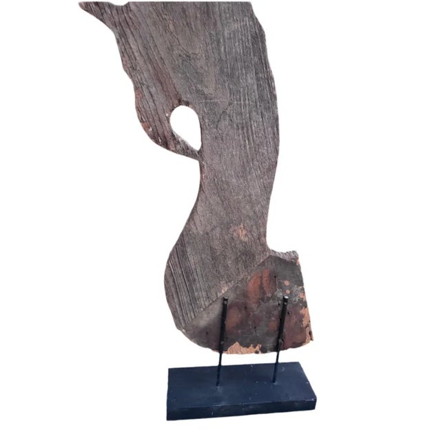 Wood 19th Century Thai Naga Temple Finial For Sale - Image 7 of 7