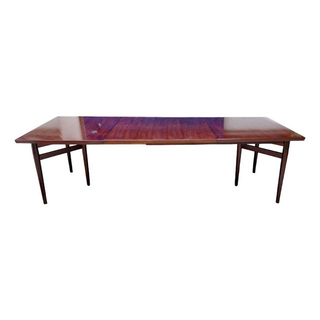 Brown Dining Table by Arne Vodder for Sibast Furniture For Sale - Image 8 of 8