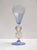 Octagonal Tipetto Goblet in Light Blue Murano Glass, Italy, 2000s For Sale - Image 10 of 10