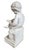 Pair Antique French White Bisque Porcelain Putti Baby Cherubs Sculpture Figures For Sale - Image 13 of 18