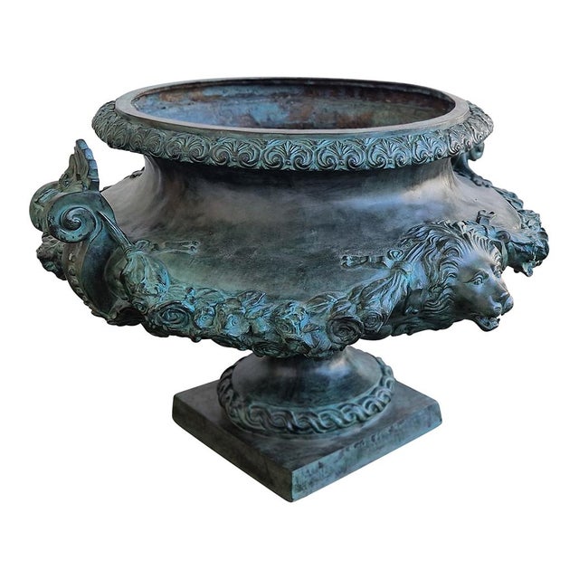 Metal Bronze Vases, 1930s, Set of 2 For Sale - Image 7 of 12