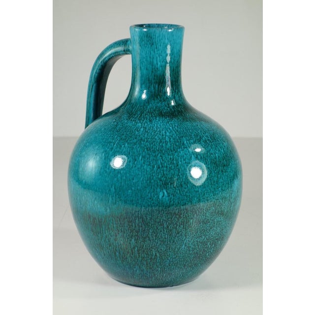 Mid-Century Modern Italian Ceramic Vase by Marcello Fantoni, 1950s For Sale - Image 4 of 10