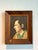 Mid 20th Century Vintage Boho Original Oil Portrait on Canvas For Sale - Image 5 of 8