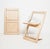 Fläpps Folding Chair – Clear Birch from Ambivalenz For Sale - Image 4 of 4